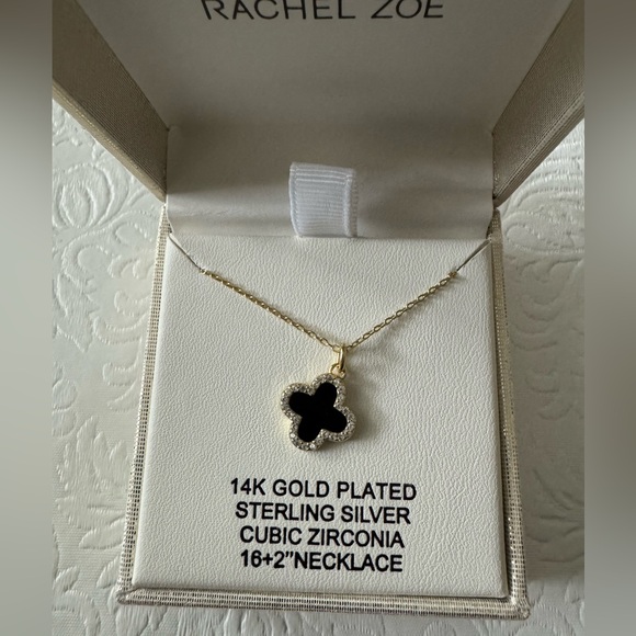 Rachel Zoe Clover Necklace - Picture 1 of 3